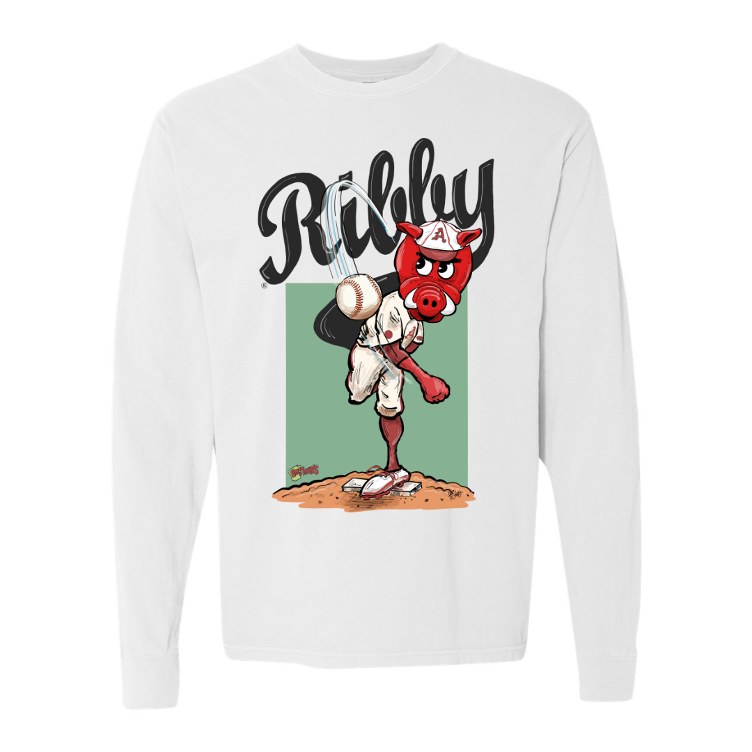 Ribby Pitcher Hogtoons Razorback Apparel
